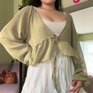 Chiffon Cardigan